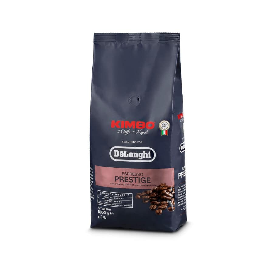Kimbo for De'Longhi, Prestige, 65 % Arabica 35 % Robusta, 1 kg