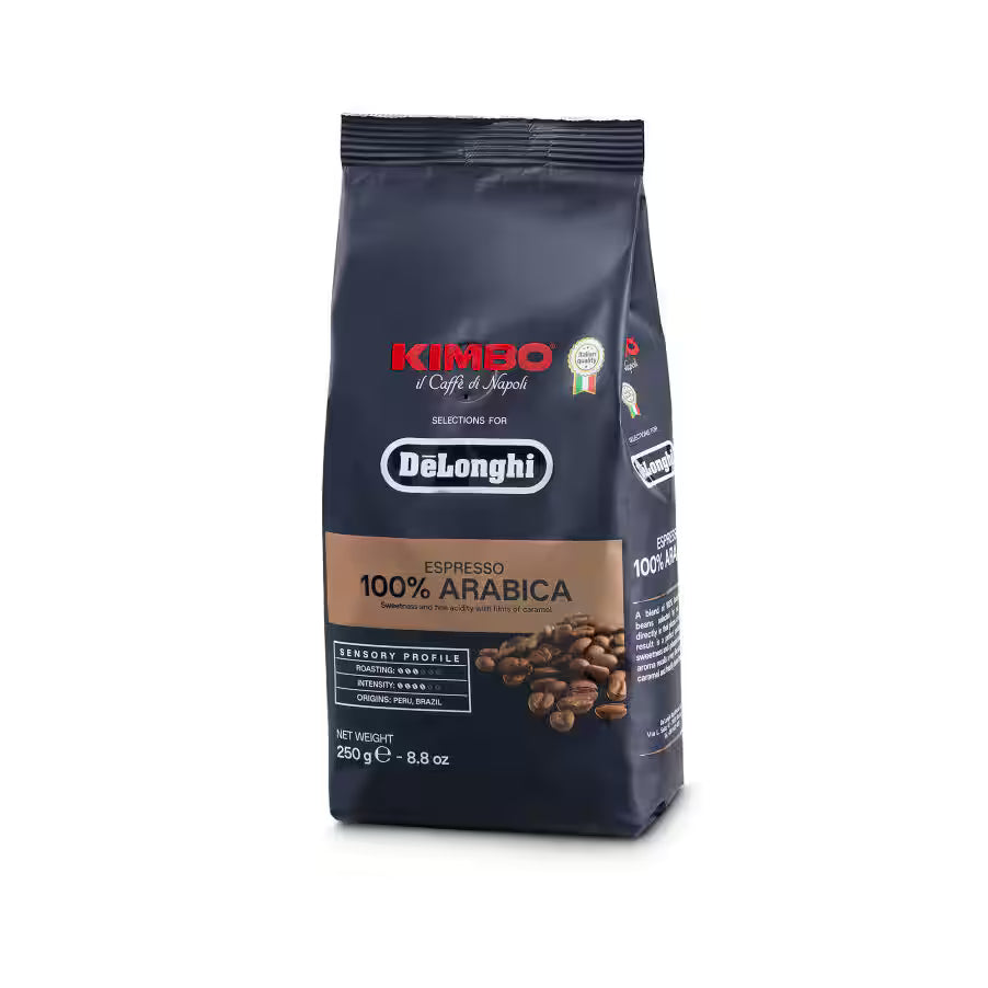 Kimbo for De'Longhi, 100 % Arabica Kaffeebohnen, 250 g